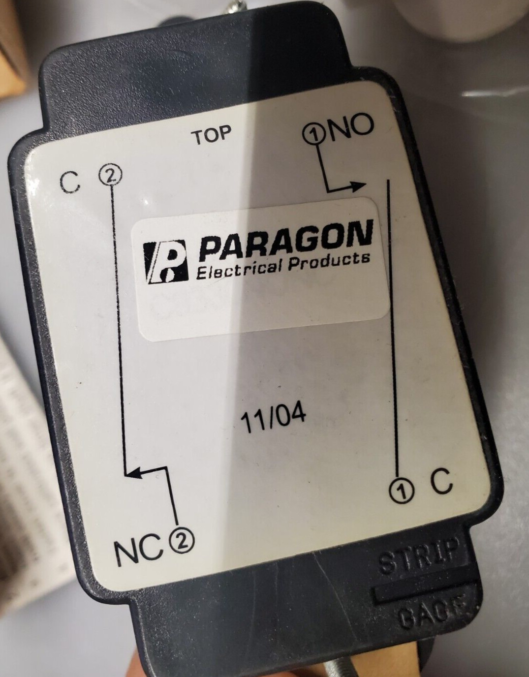 Paragon Manually Activated Timer Control SWPD30M NIB NOS, 0-30 minutes, White