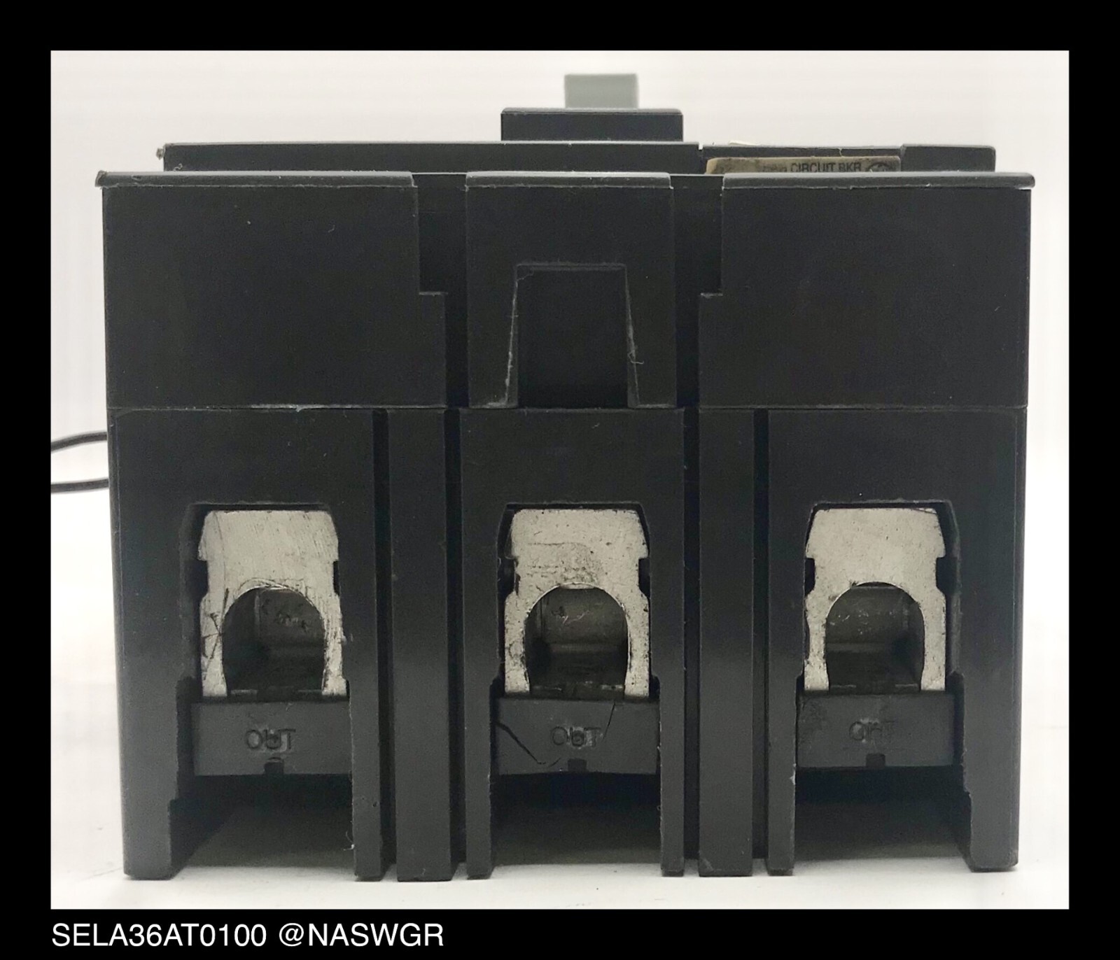 GE Spectra RMS SELA36AT0100 Circuit Breaker w/ Shunt Trip ~ 100 Amp – Tested