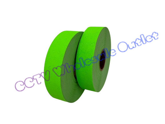 Fluorescent Green labels for 1136 pricing gun! 60% OFF on 4 or more orders