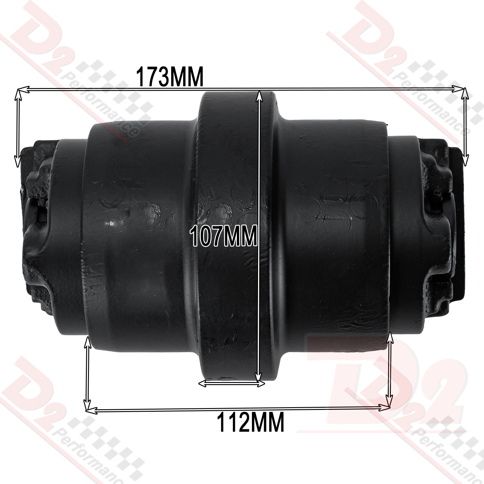 Bottom Track Roller For John Deere 27C 27ZTS 35C 35D 35G 35ZTS 27 9237937