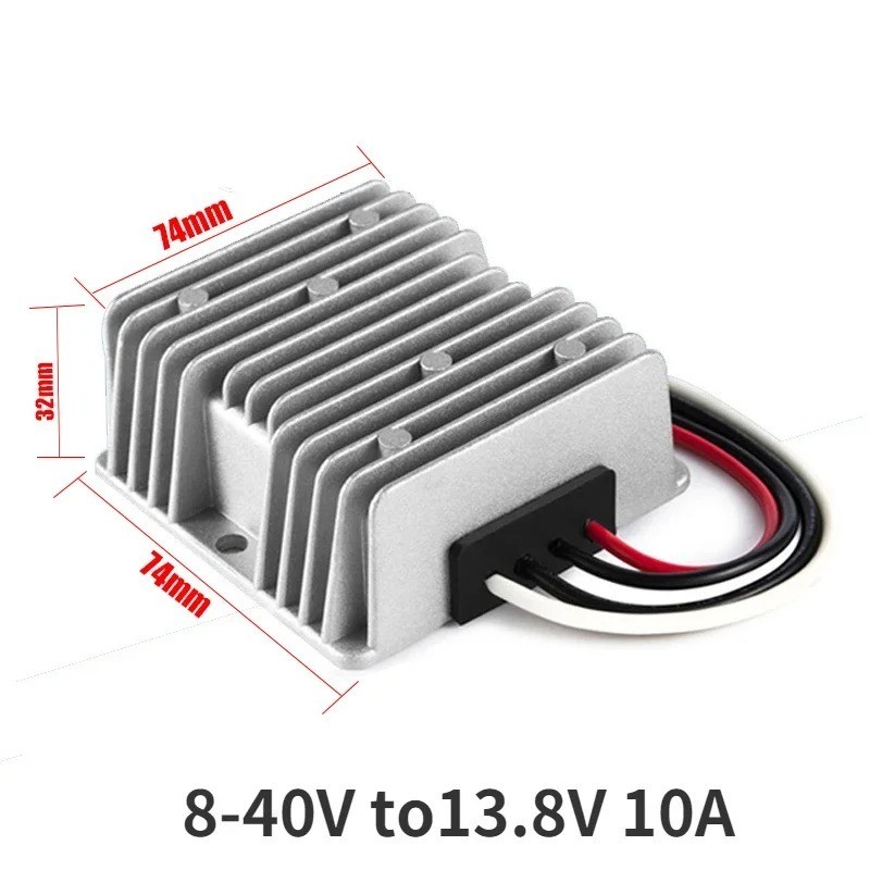 8V-40V to 12V 13.8V 19V DC-DC Voltage Stabilizer 3-30A Power Converter Regulator