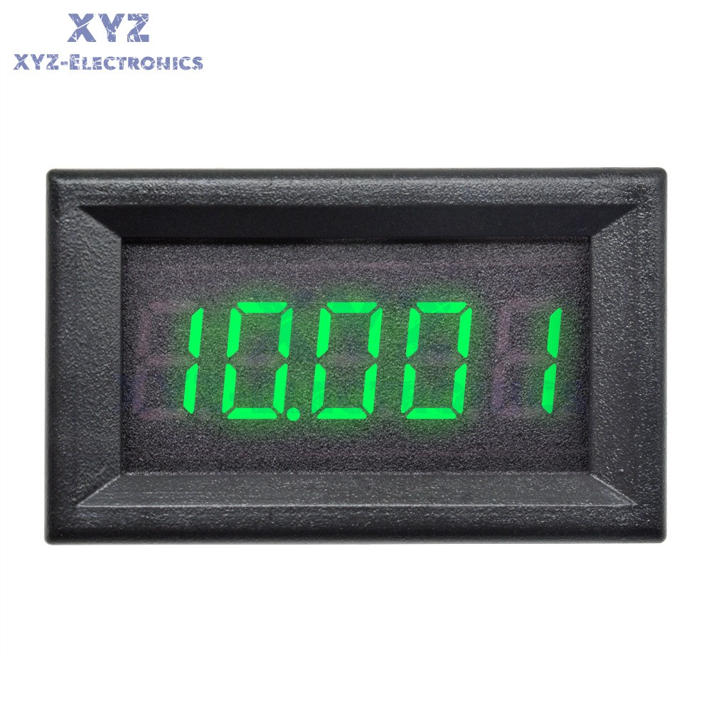 DC 0-4.3000-33.000V 5 Digit LED Digital Voltage Panel Meter Voltmeter Red Blue