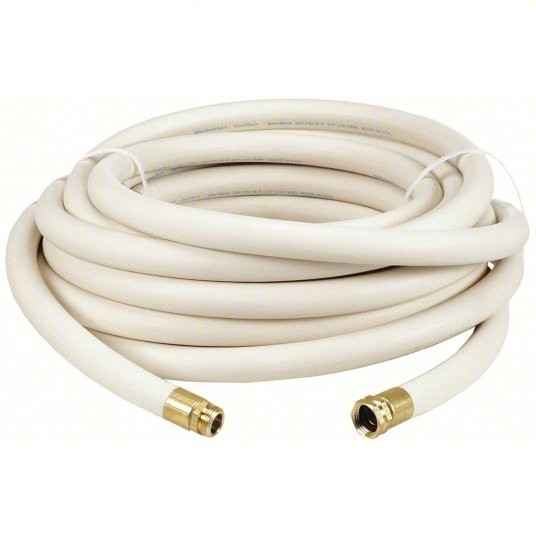 Continental CR075-50MF-G 3/4 In Inside Diameter 50 Ft Length White Washdown Hose