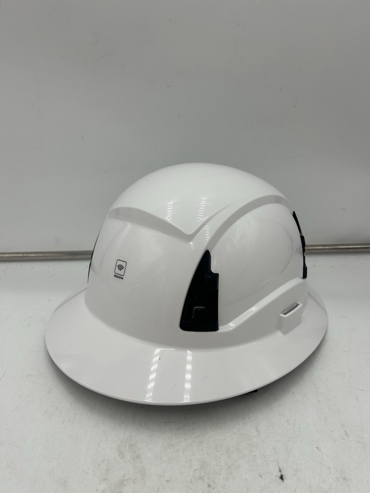 MALTA DYNAMICS Type 2 Full Brim Safety Helmet White Adjustable 54-63 Cm