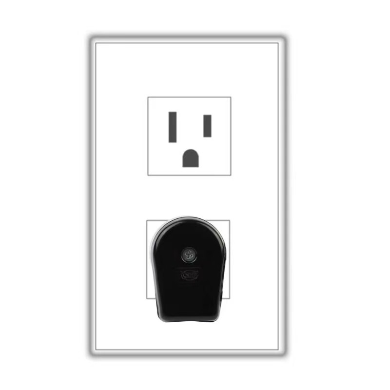 USA Canada 90 Degree Male Plug Nema 5-15P 3 Pole Angle DIY, 15A 125V ETL Listed