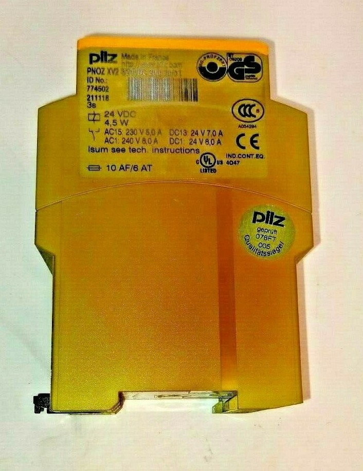 Pilz Pnoz XV2 Safety Relay