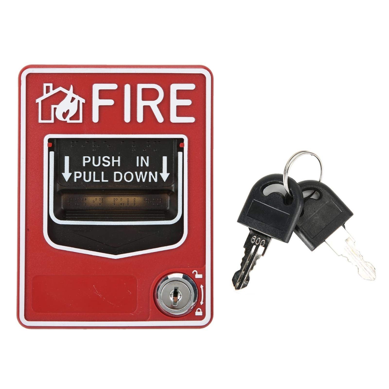 Fire Lite Alarms, Dual Action Manual Pull Station Alarm Horn default