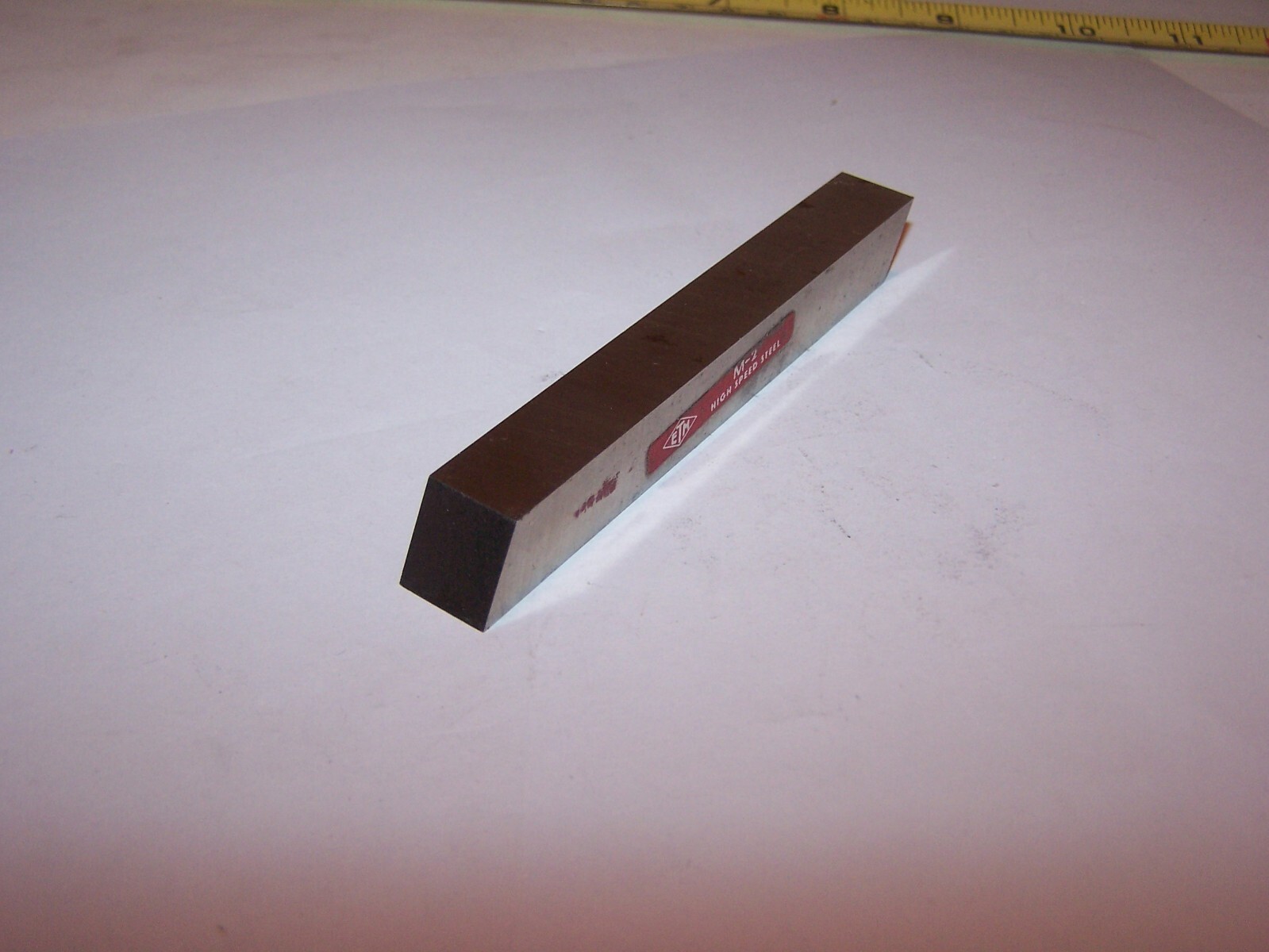 ETM Lathe Cutter Tool Bit, M-2, NOS, 1/2″x 1/2″x 4″, Made In Israel, #77