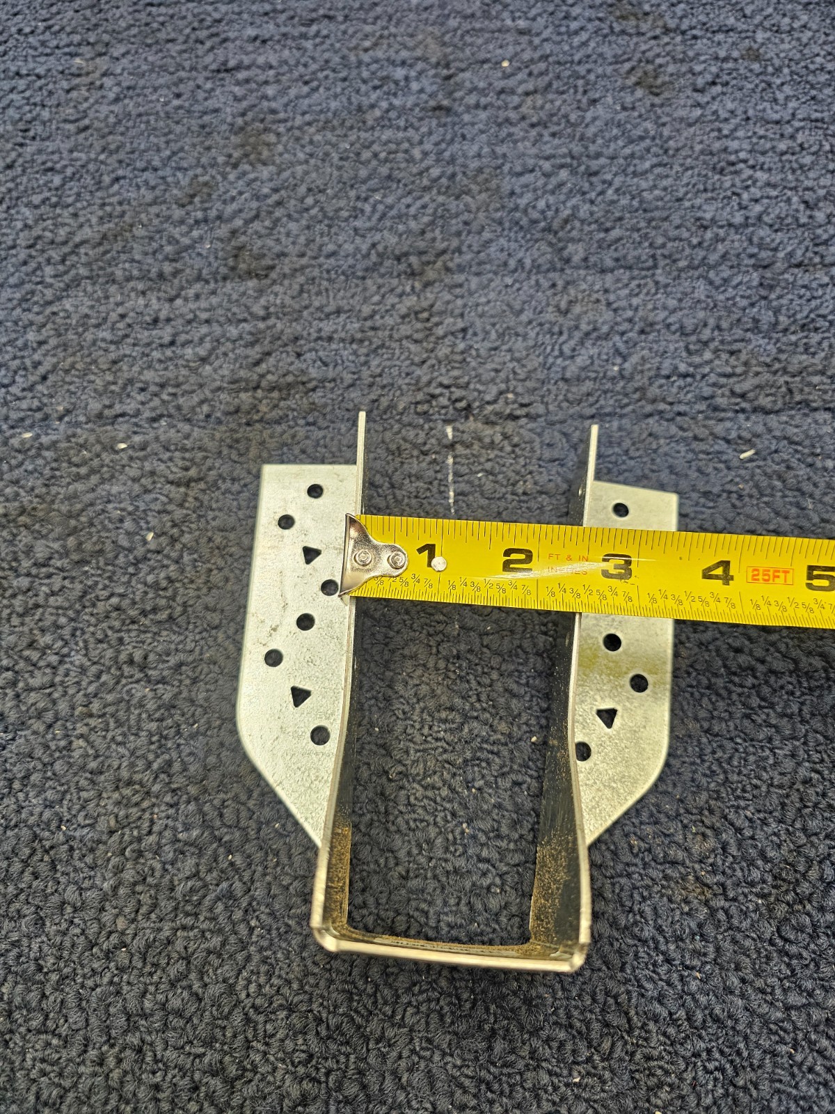 (QTY 5) Simpson Strong-Tie HU1.81/5 ESR-2523: Galvanized Face-Mount Joist Hanger