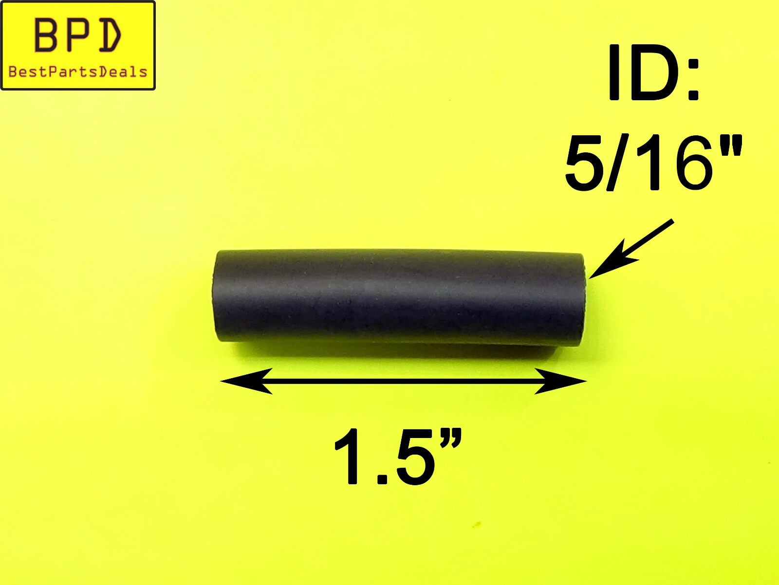 5x 1.5″ 4-1 Heat Shrink 5/16″ Tubing Adhesive Lined Semi-Rigid GMT-421ALSR-5/16