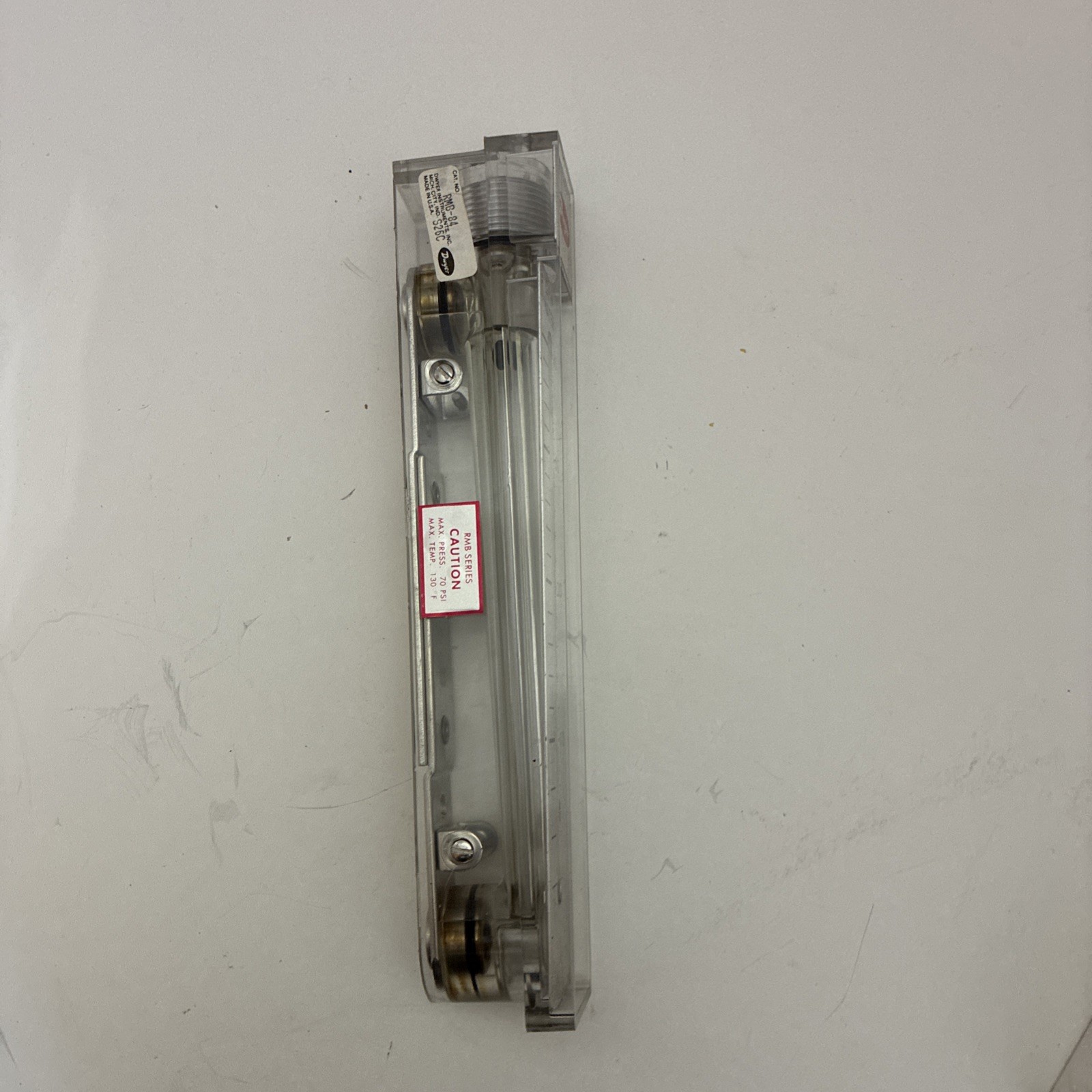 Dwyer RMB-84 Rate-Master Flow Meter 4-40 GPH Water 1/4 FNPT Flowmeter