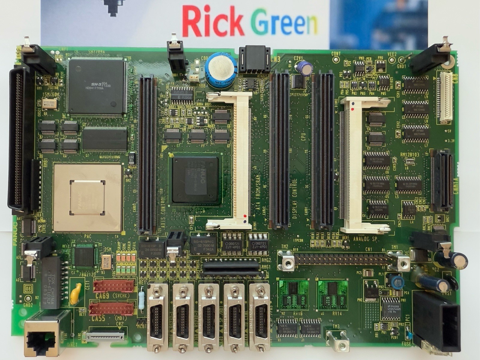 FANUC Main Board for 18i B A20B-8100-0661 US NDA Available 30 Days Free Return