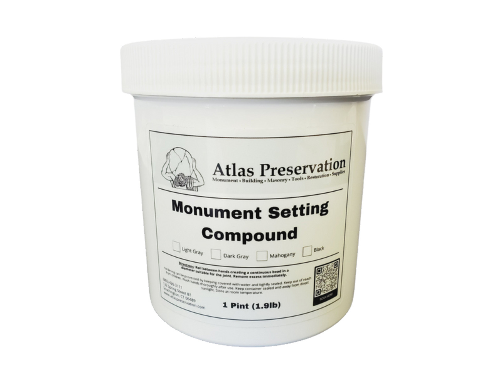 Monument Setting Compound – Mahogany Pint
