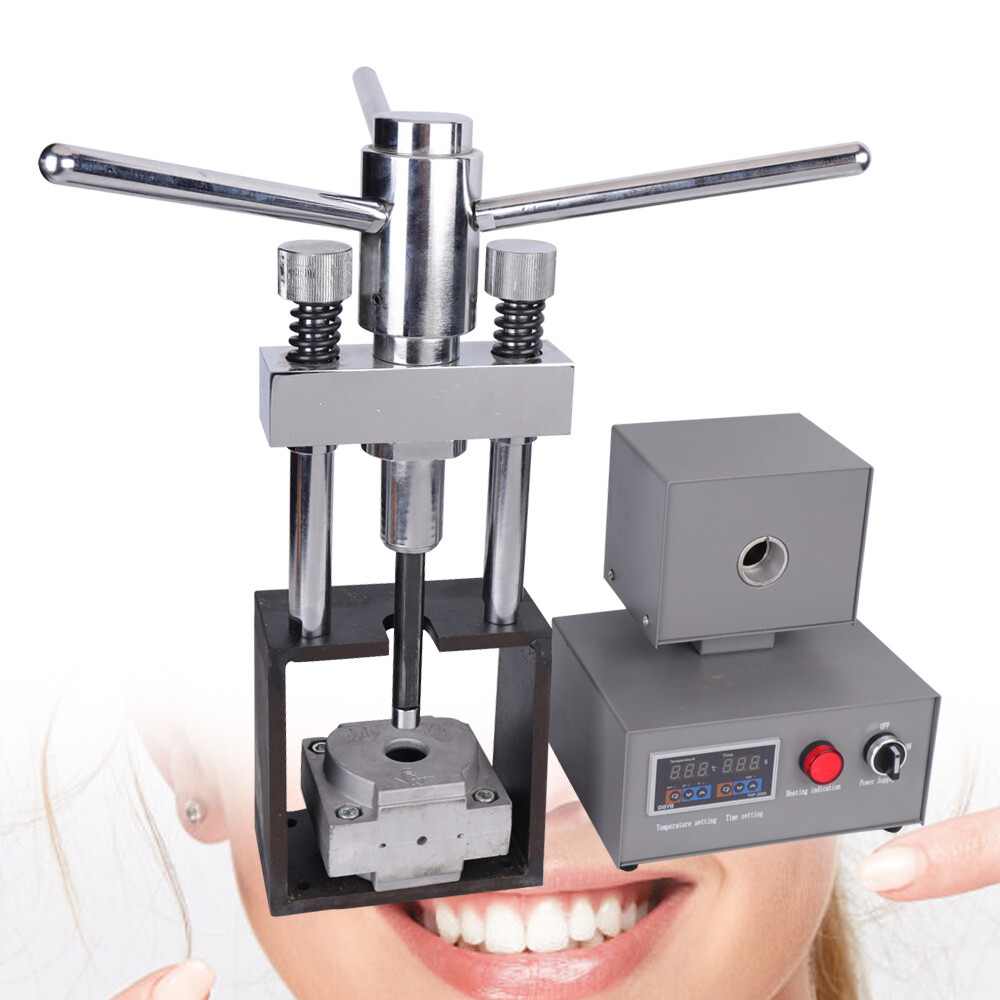 Dental Flexible Denture Machine Dentistry Injection System 350W Lab Equipment US