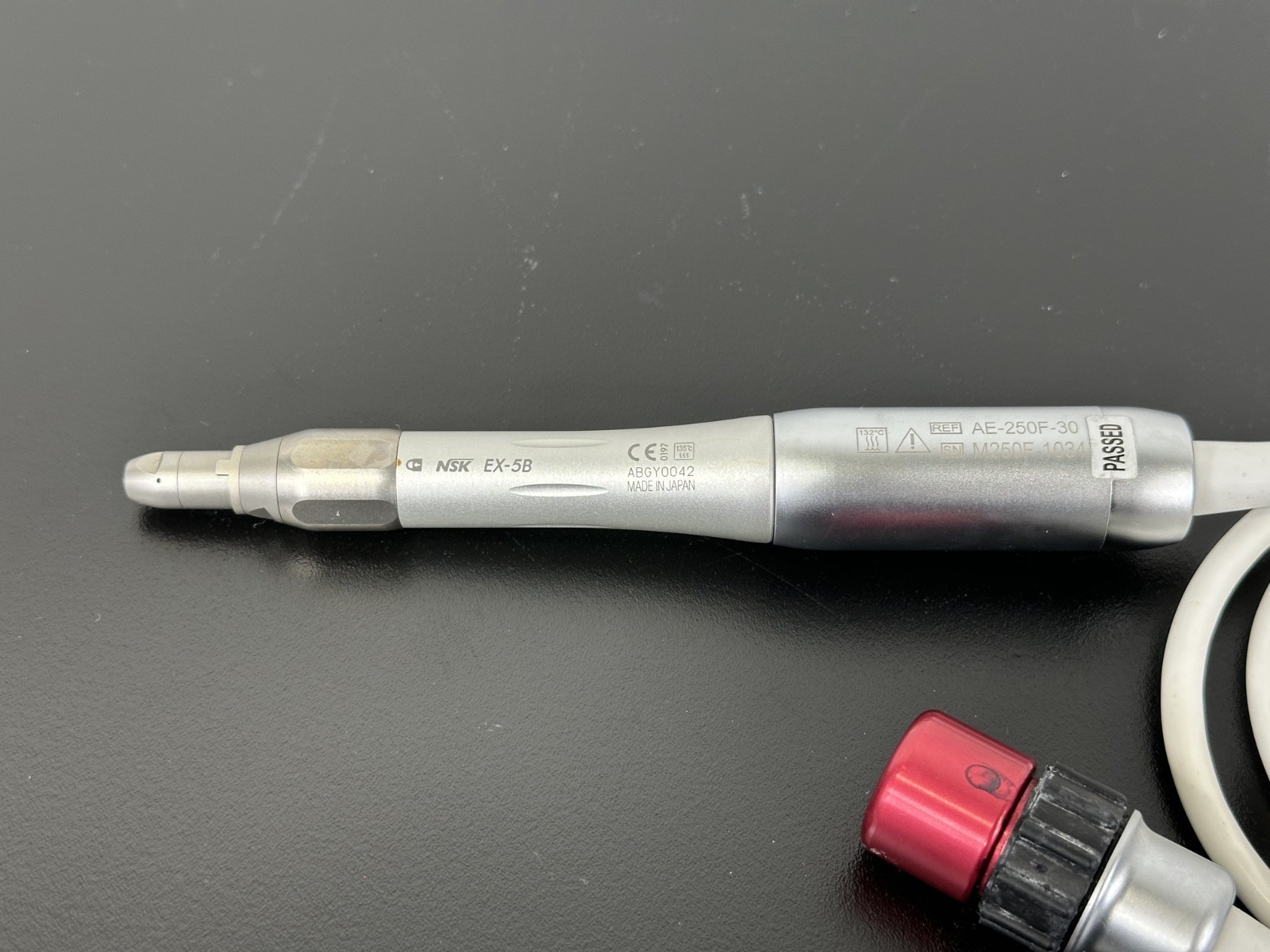 NSK EX-5B Dental Electric Handpiece w/ AE-250F-30 Cord Tested Working