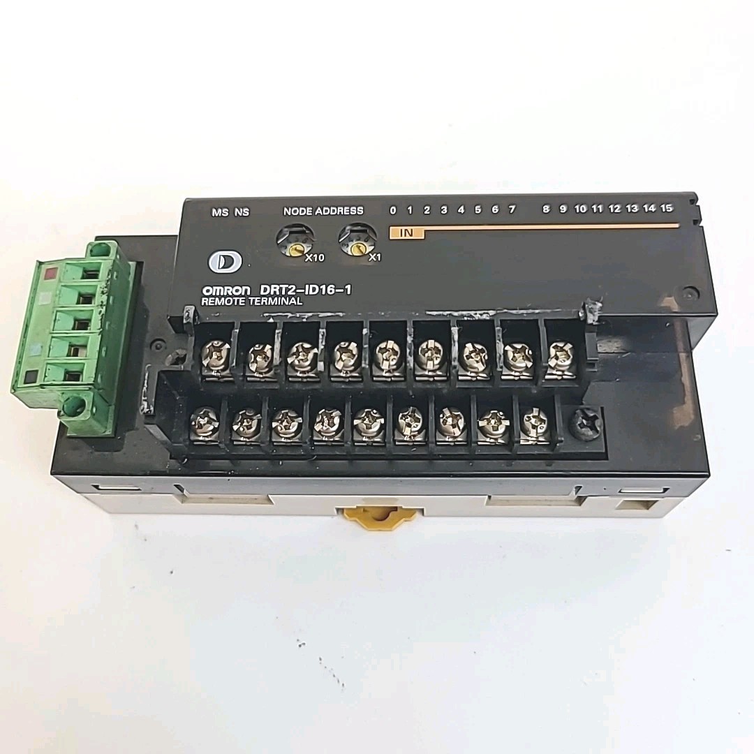 OMRON DRT2-ID16-1 Remote I/O Terminal Input Module PLC Unit 24V-DC