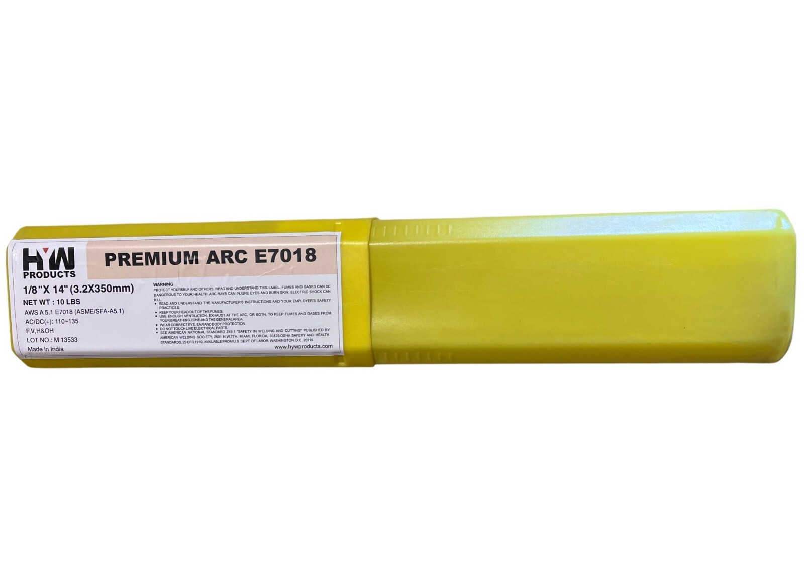E7018 1/8″ Premium Arc Welding Rods Carbon Steel Electrode 10 lb Box