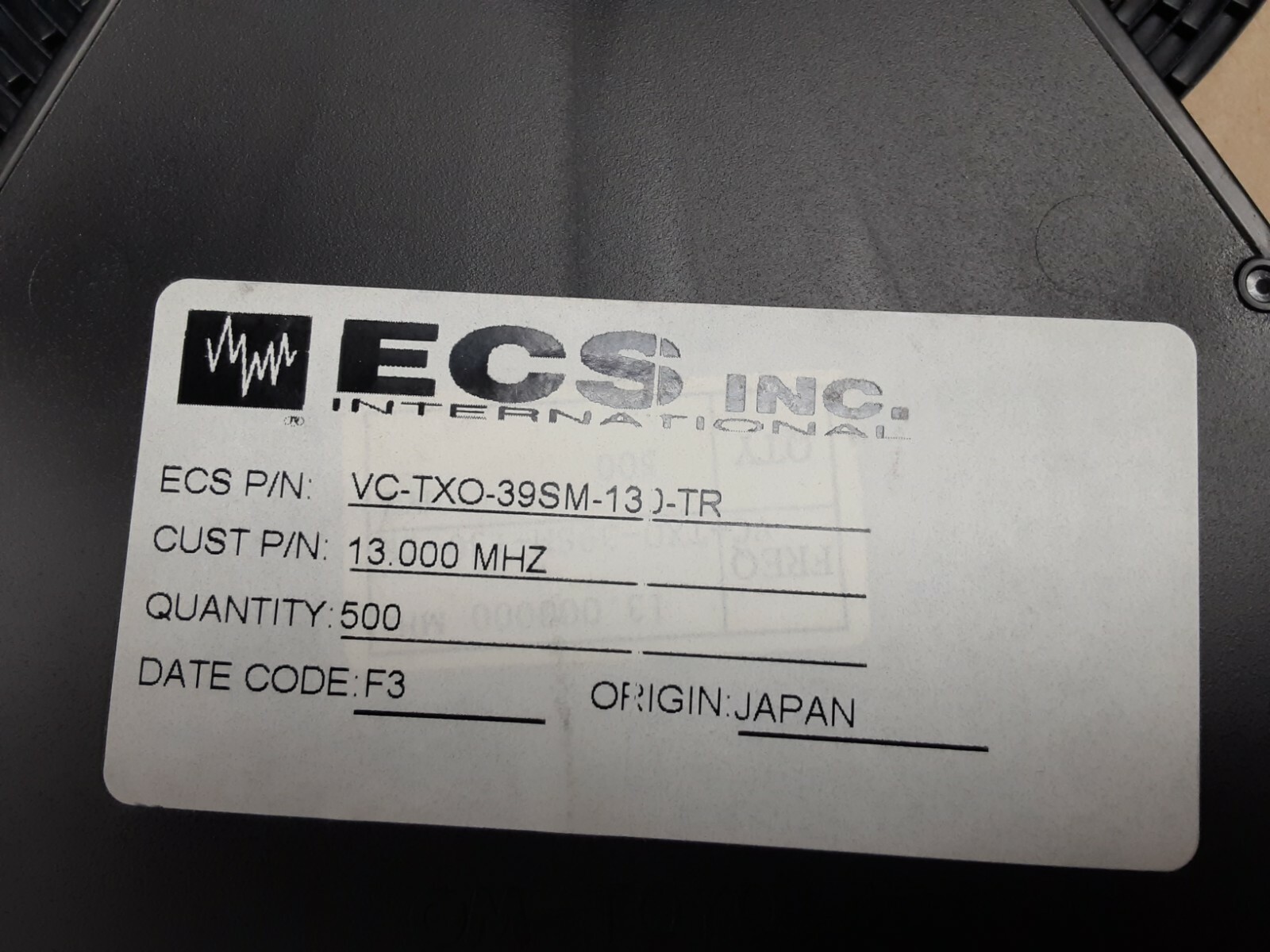 ECS VC-TXO-39SM-130-tr TCVCXO Crystal Oscillators 13.000 MHZ SMD 3V (Reel of 500