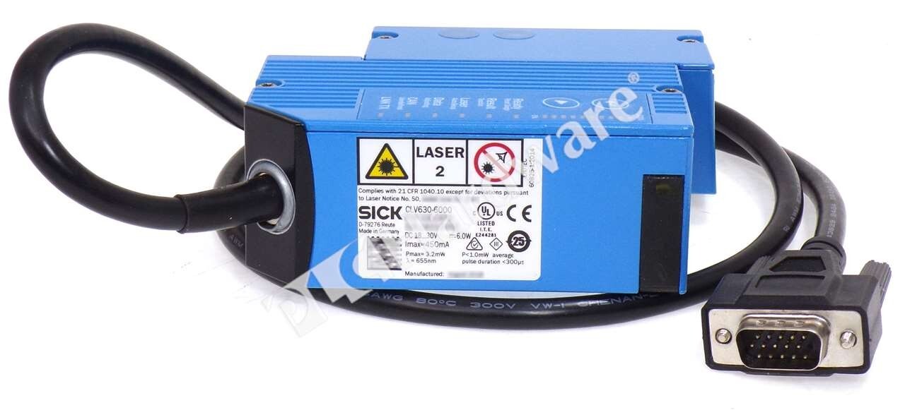 Surplus Open SICK CLV630-6000 Long Range Barcode Scanner 45-659mm 400-1200Hz