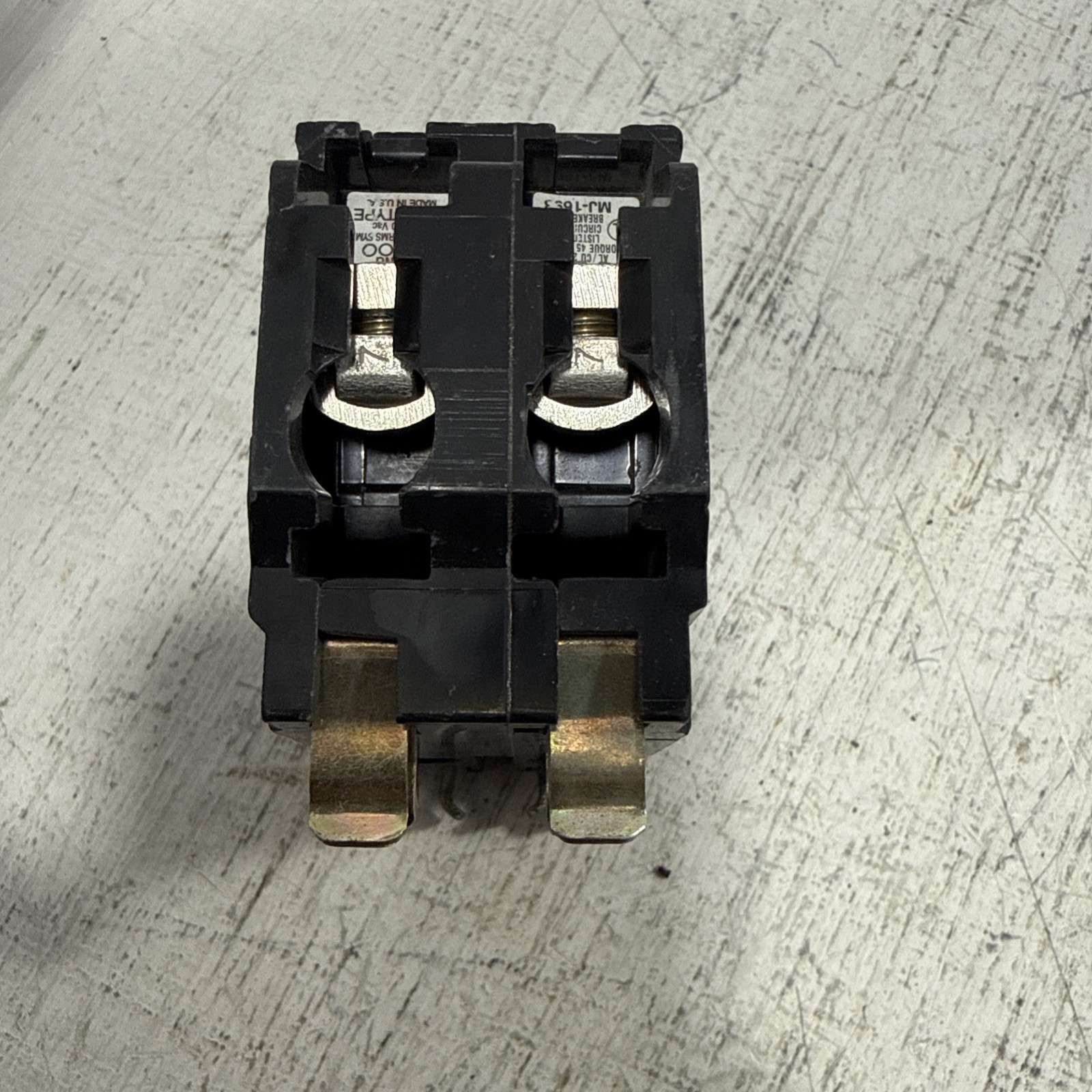 Square D QO260 60 Amp 2 Pole 120/240 Volt Plug-In 60A 2P Q0 Breaker YELLOW FACE