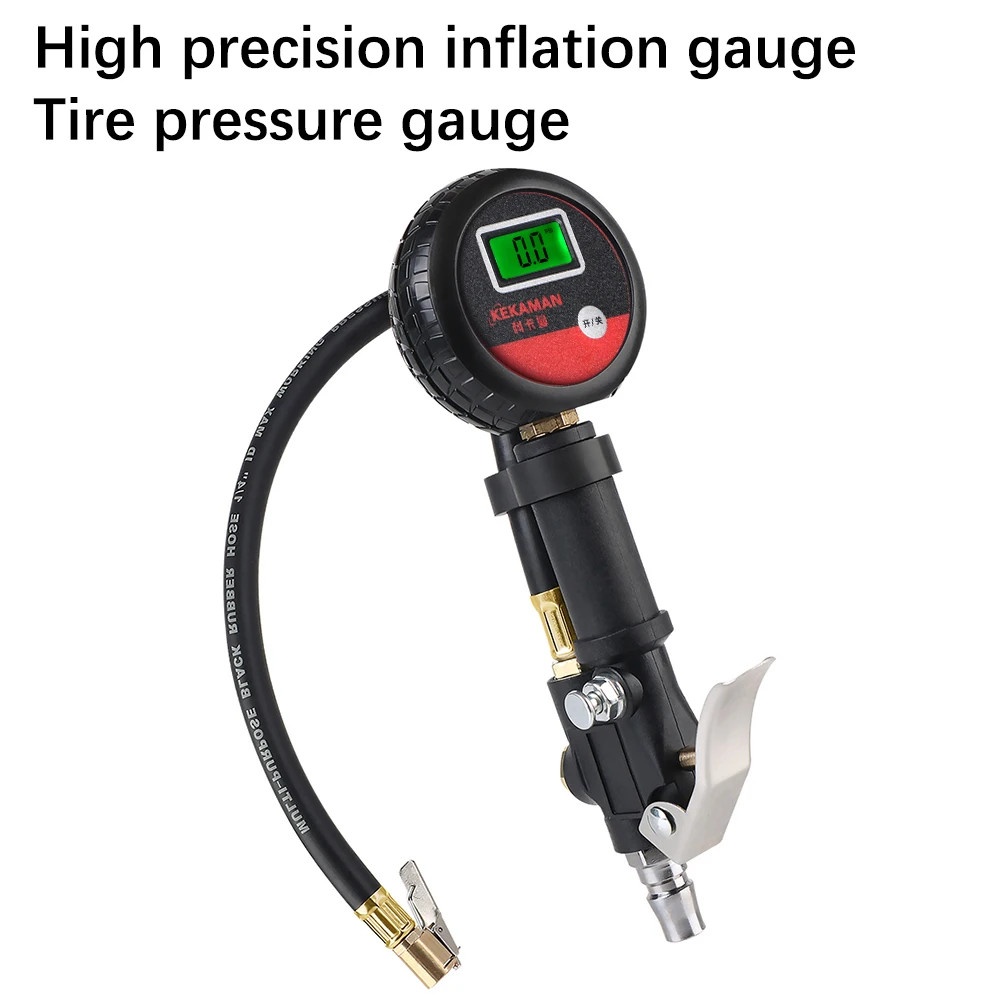 For Car Truck Vehicle Motorcycle Auto Tire Pressure Gauge LCD Digital Tyre Teste