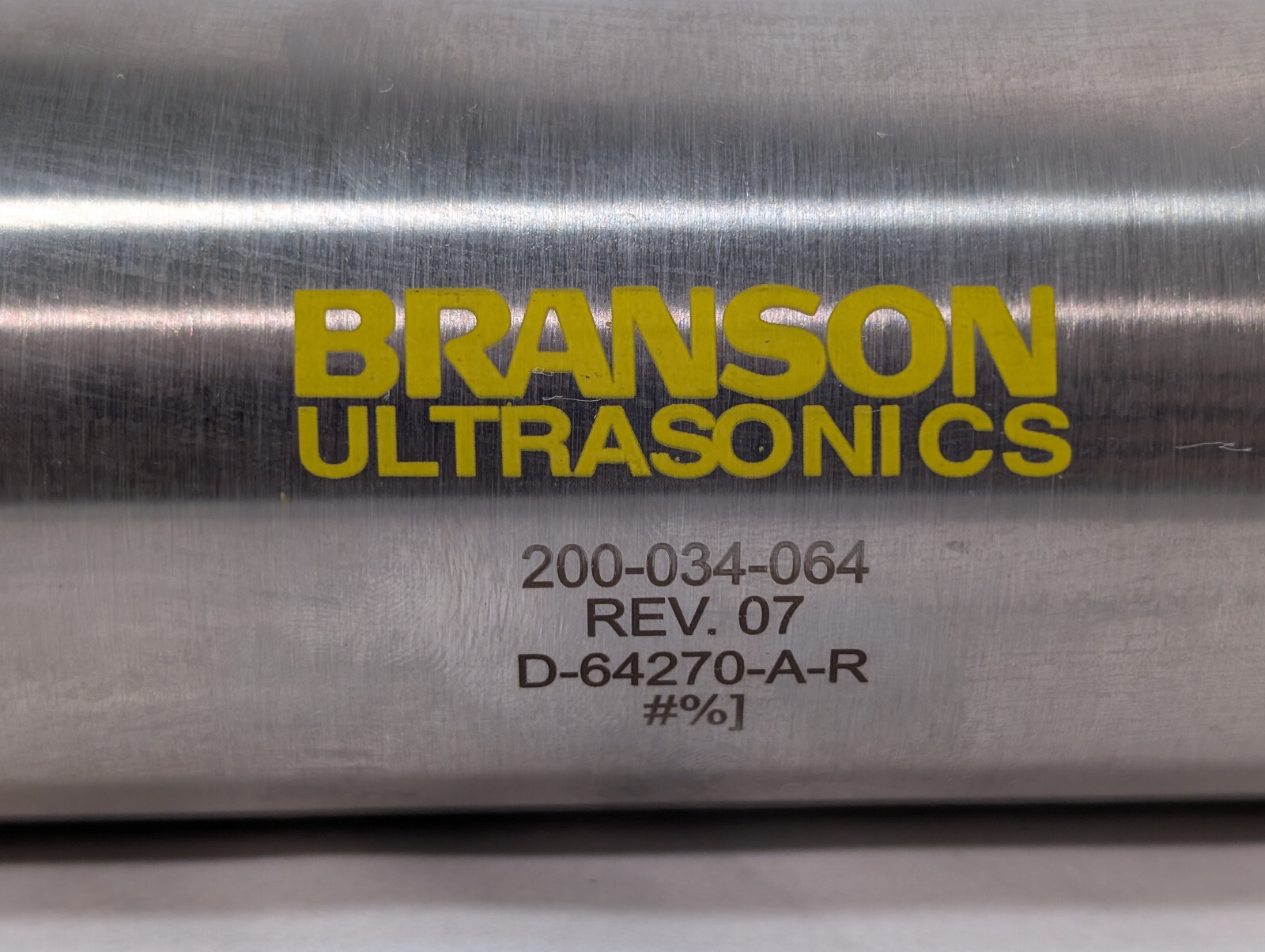 Branson Ultrasonics 200-034-064, Bimba D-64270-A-R, 2.5″x6″ Air Cylinder
