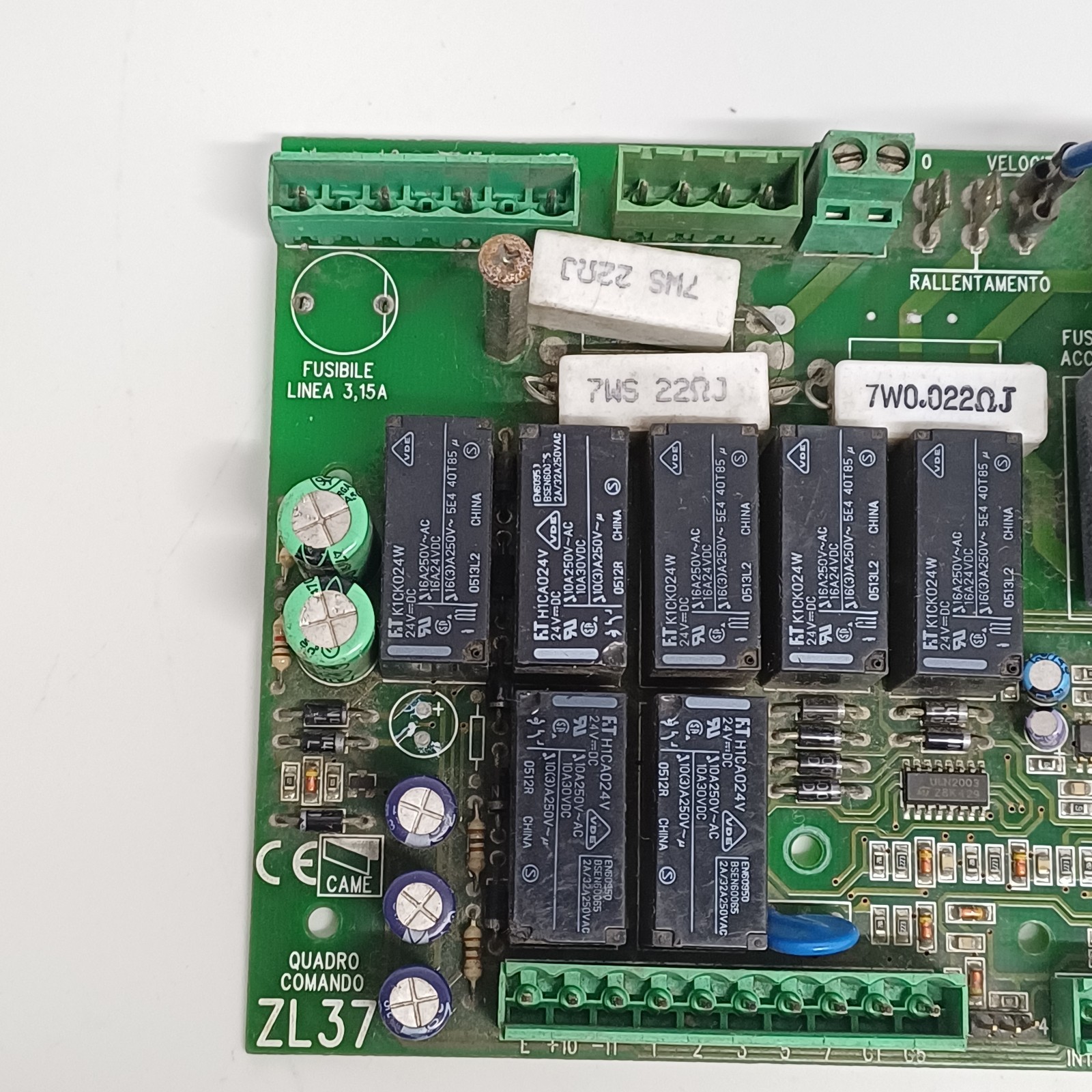 CAME Quadro Comando ZL37 Gate Control Panel | Electric Gate Controller