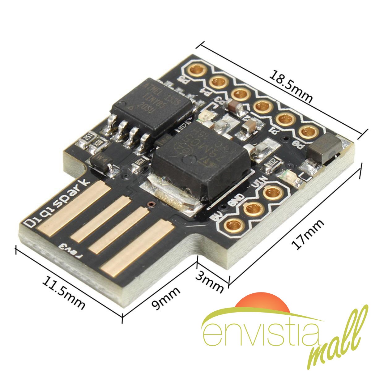 Digispark Kickstarter Attiny85 USB General Micro Development Board