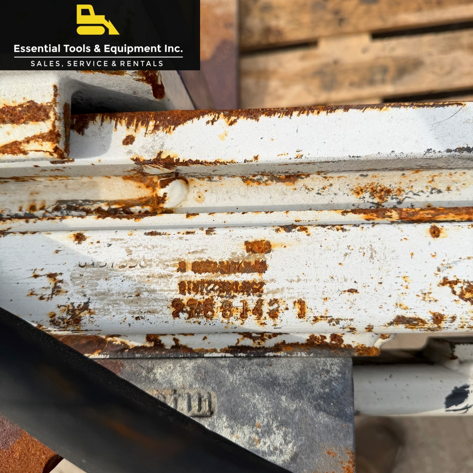 Cascade Single-Double 8,000 Lbs Pallet 42» Forklift Attachment Class III 3