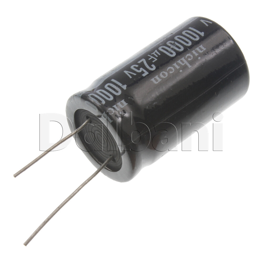 18-01-0088 Radial Capacitor 25V 10000UF 105C 22X37MM