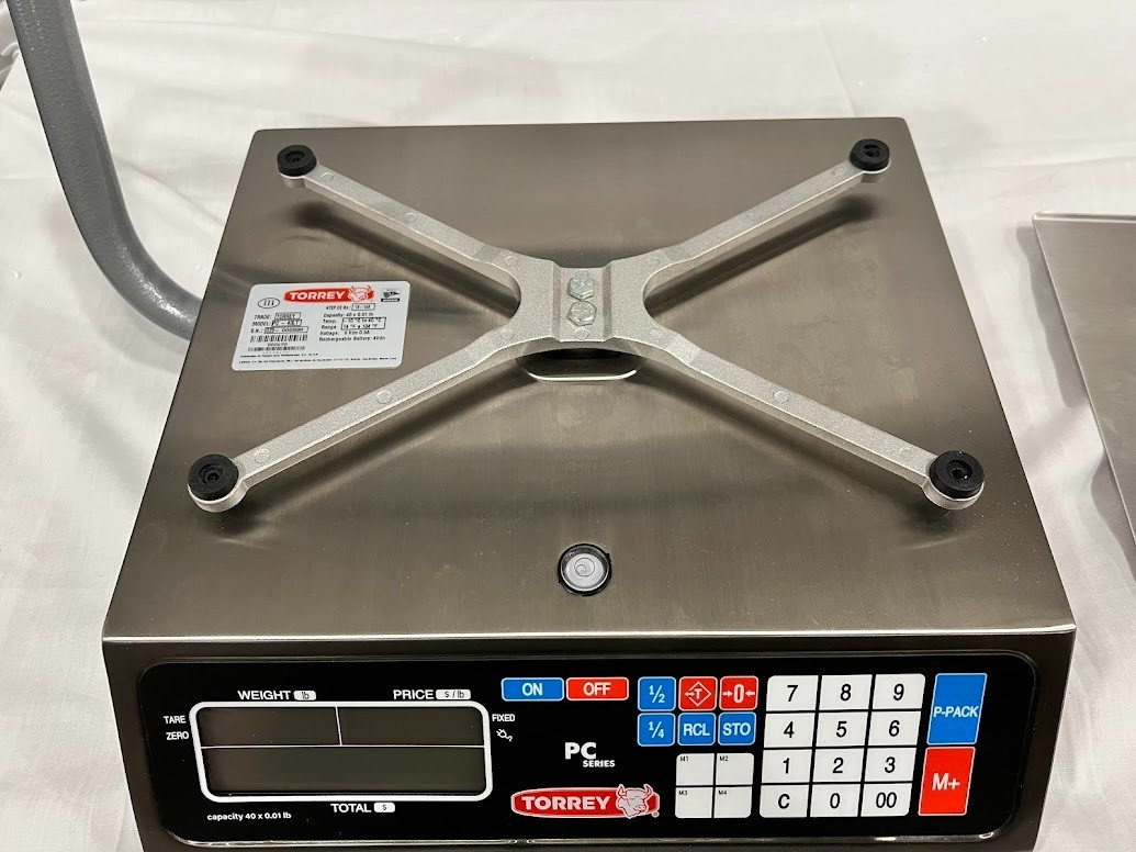 Tor Rey PC-40LT 40 lb. Digital Price Computing Scale, Legal for Trade