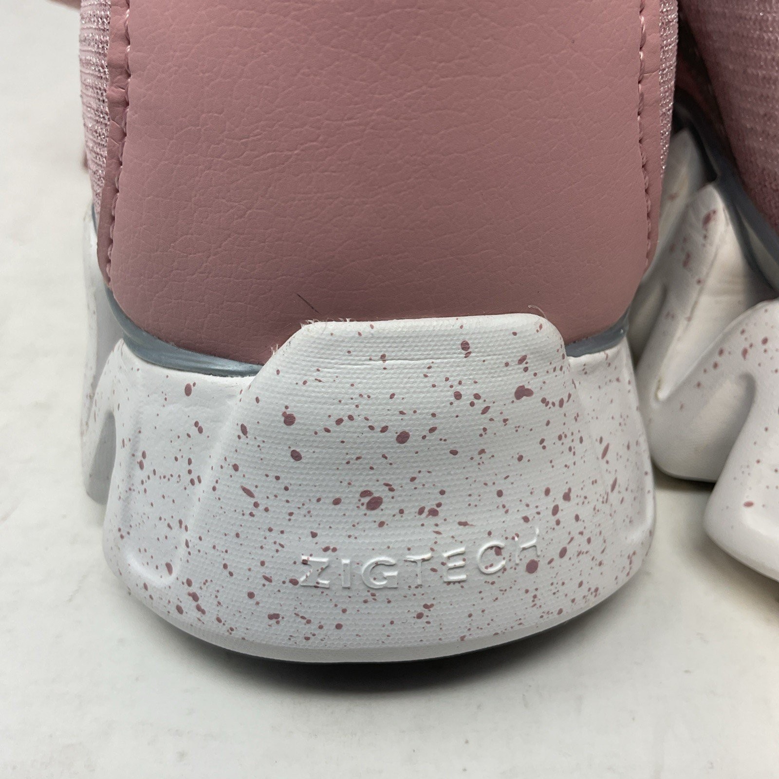 Reebok Zig Pulse Pink Composite Toe Work Shoes Sneakers Women’s Size 8M