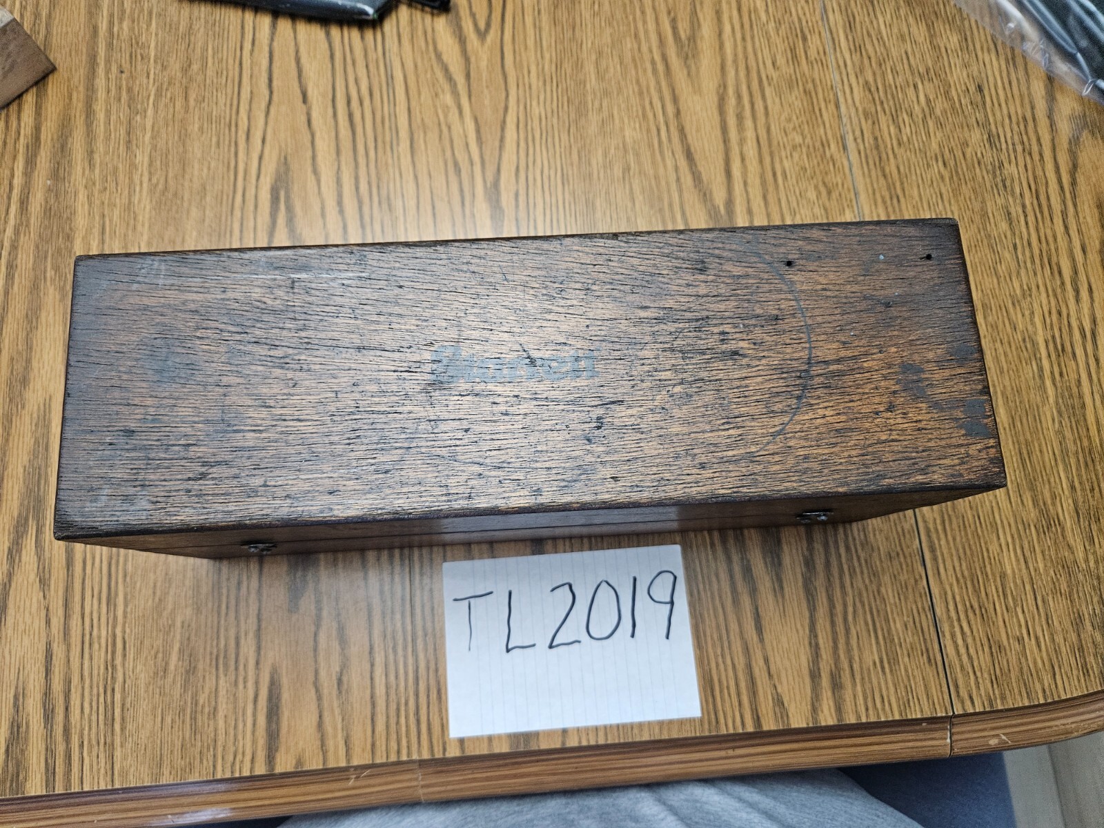 STARRETT #84-134-6 .00005″ 5.000″-8.125″ RANGE BORE GAUGE W/WOOD CASE (TL2019)