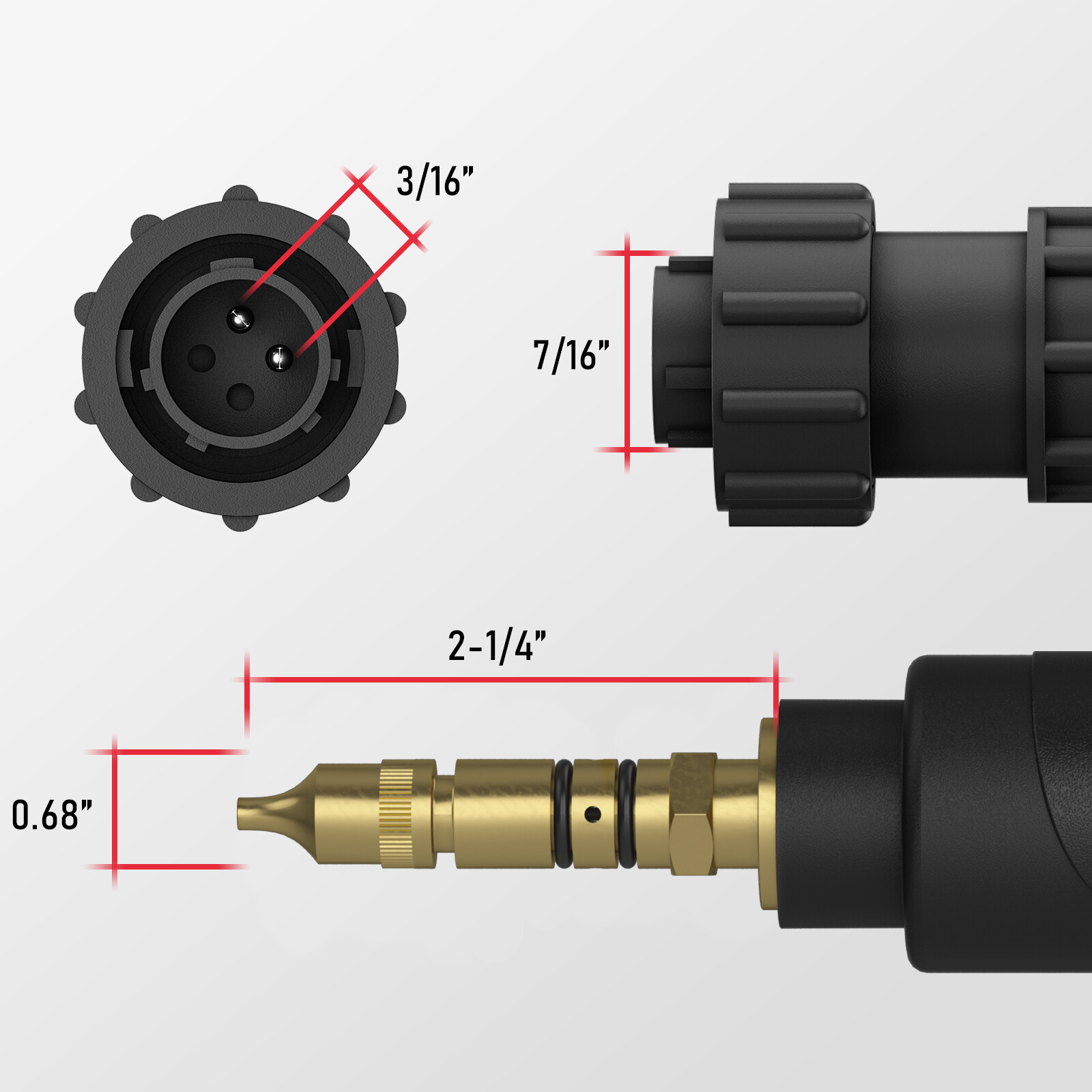 250 Amp Mig Welding Gun Torch Stinger 15 ft Replacement Miller M25 169598