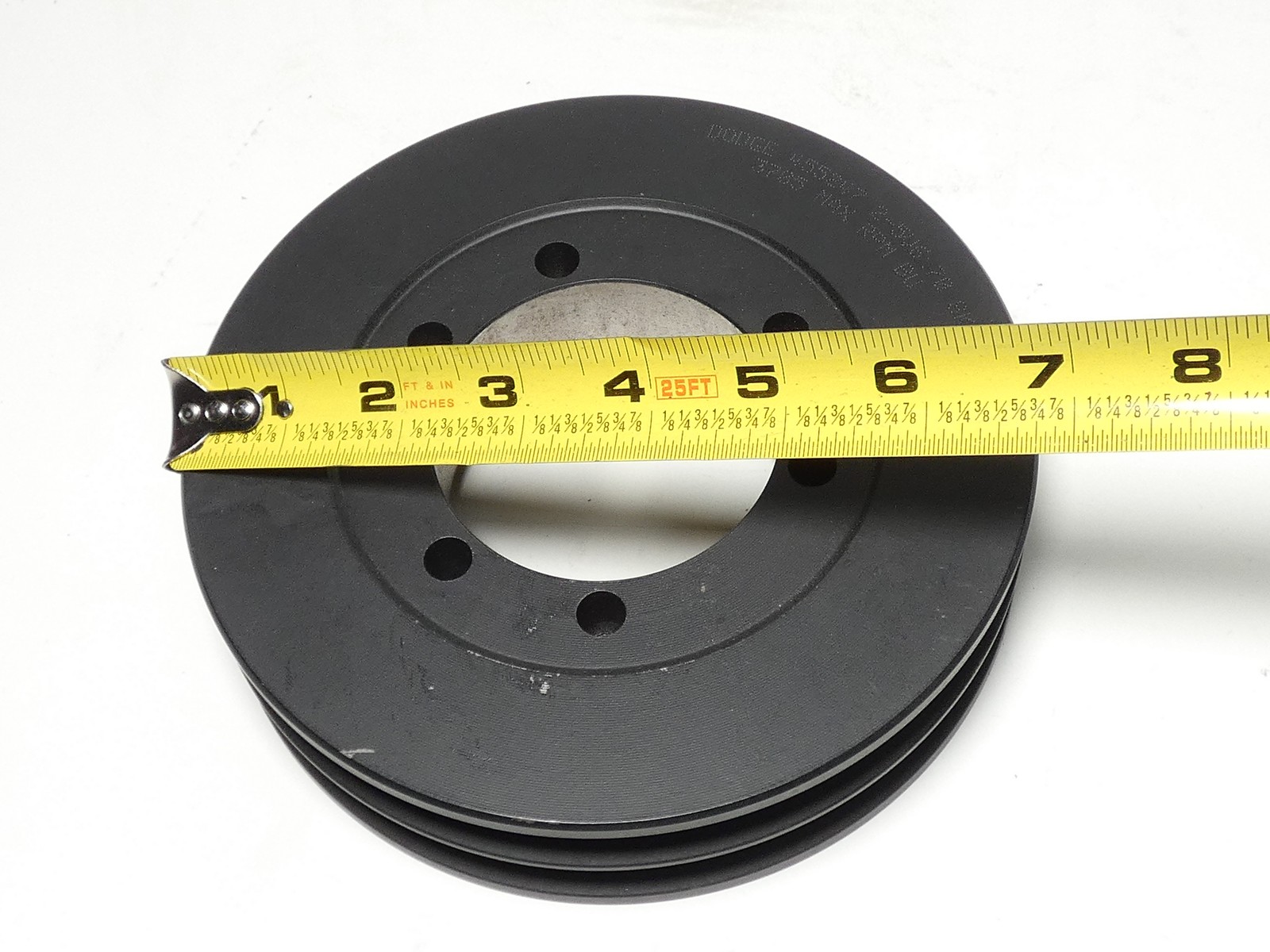 Dodge Baldor 2-5V6.70-SK 2-Groove V-Belt Sheave – NEW Surplus!