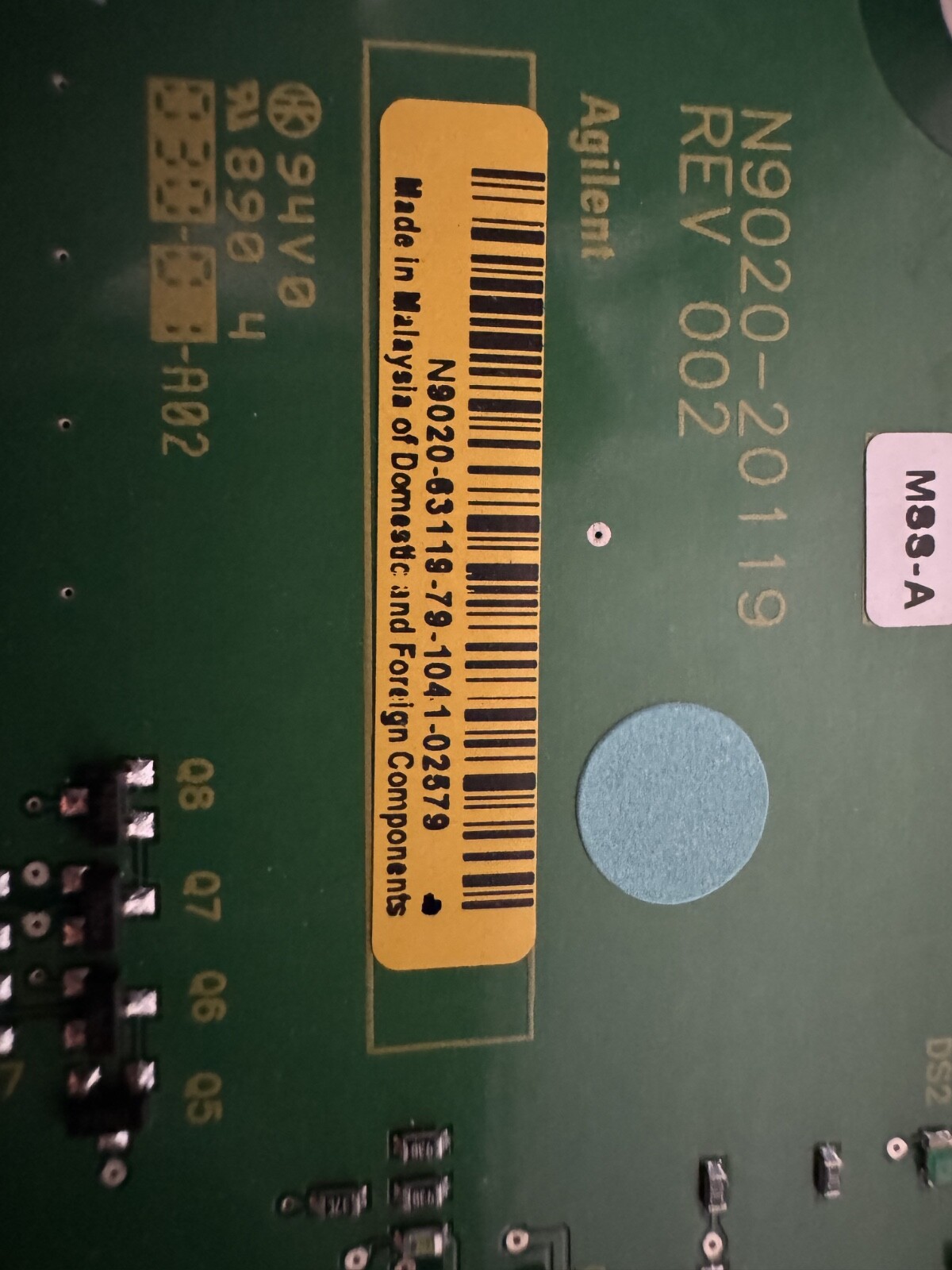 Keysight E4410-65104 N9020-63119 Analog and Digital IF Assembly