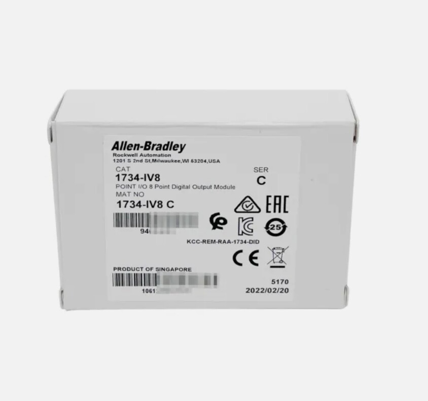 New Sealed AB 1734-IV8 POINT I/O 8 Point Digital Output Module Free Shipping