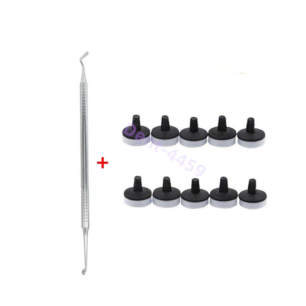 Dental OptraSculpt Veneer Composite Resin Filling Spatula Handle Foam Pads Kit