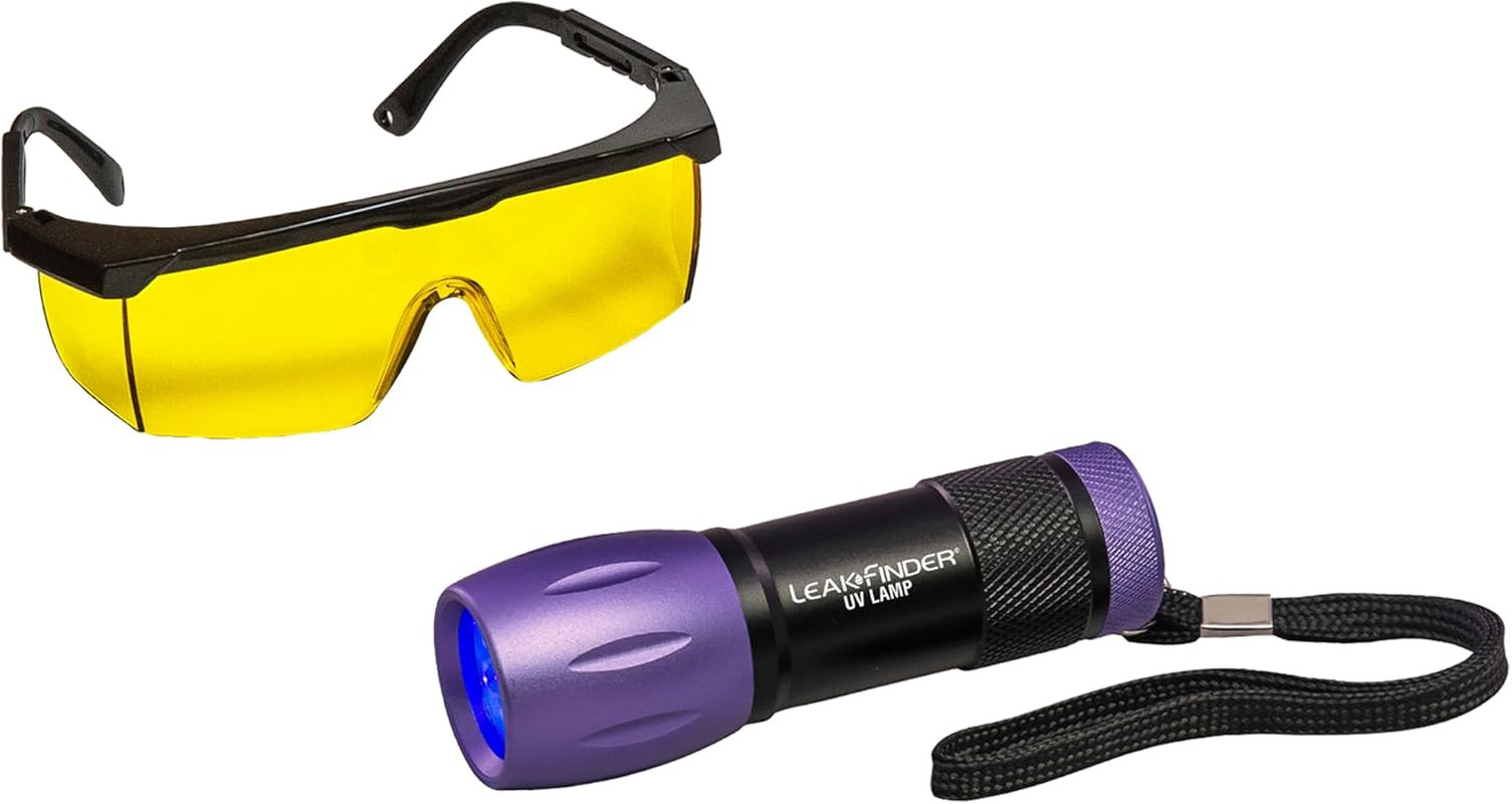 LF021 Multi-System Leak Detection Kit for A/C, Coolant and Oil Fluid Leaks – UV