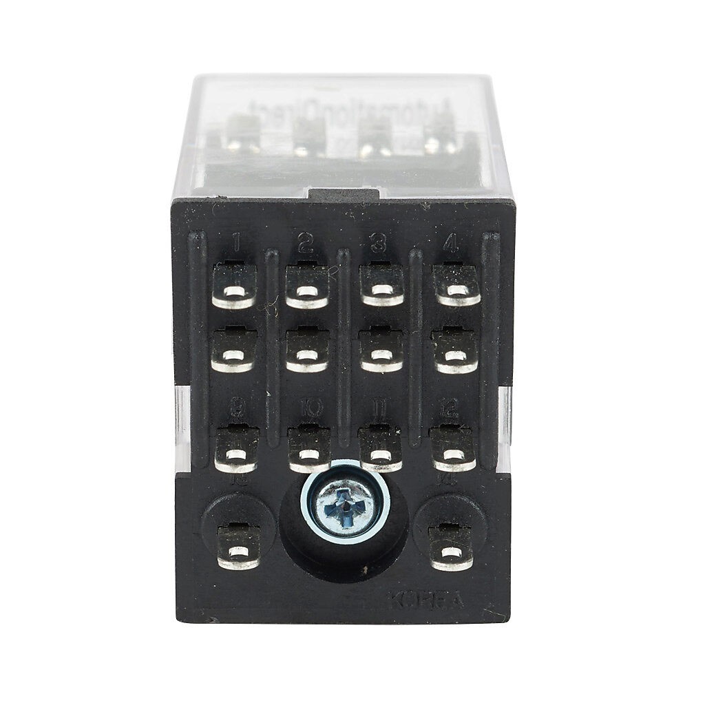 AutomationDirect QM4N1-A120 Plug-In Relay 110/120VAC 4PDT 14-Pin Indicator