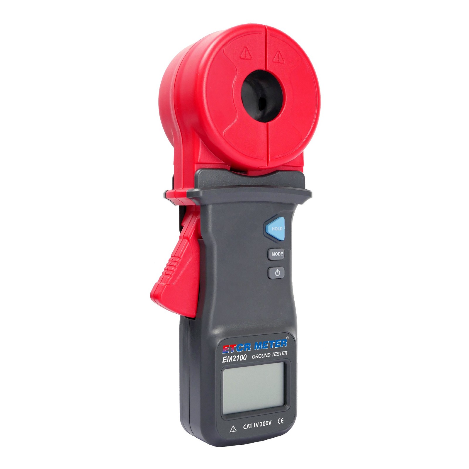 EM2100 Clamp-On Earth Ground Resistance Tester 0.010Ω~1000Ω New