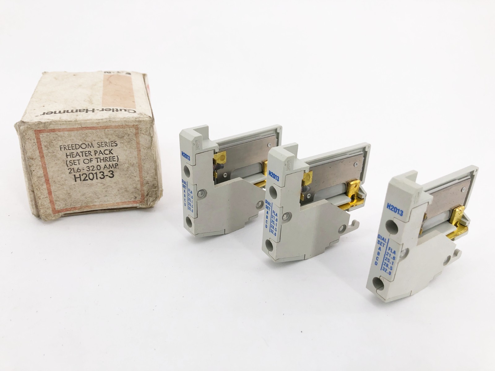 New Eaton Cutler-Hammer H2013-3 Heater Packs 21.6-32.0A
