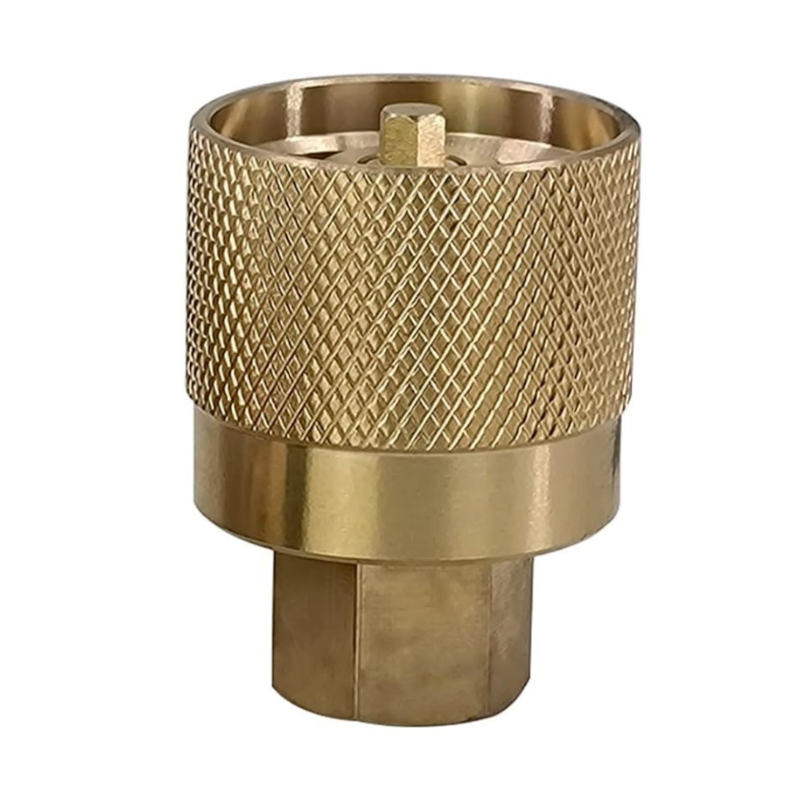 RE7141F Brass Forklift Connector Female Fitting Connection Propane Tank Adapter