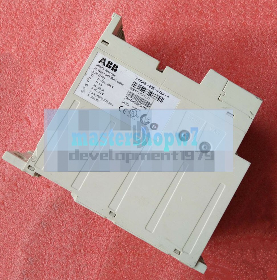 1Pcs ABB 3KW 7.3A ACS355-03E-07A3-4 380V Used