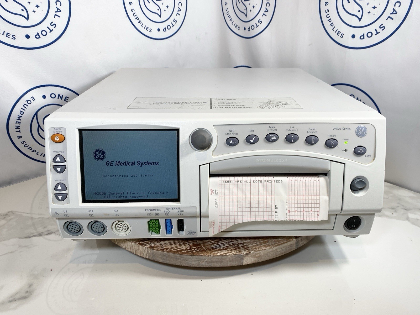 GE Corometrics 259CX-B Maternal Fetal Patient Monitor