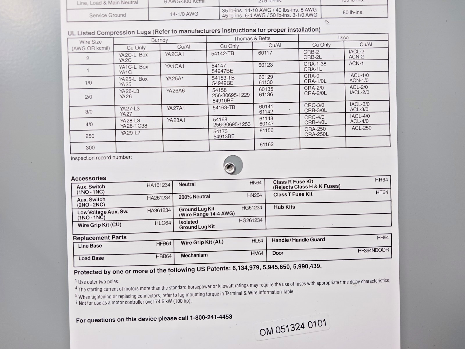 Siemens 200 Amp Fusible Heavy Duty Safety Switch 3 Pole 600V AC/DC HF364N