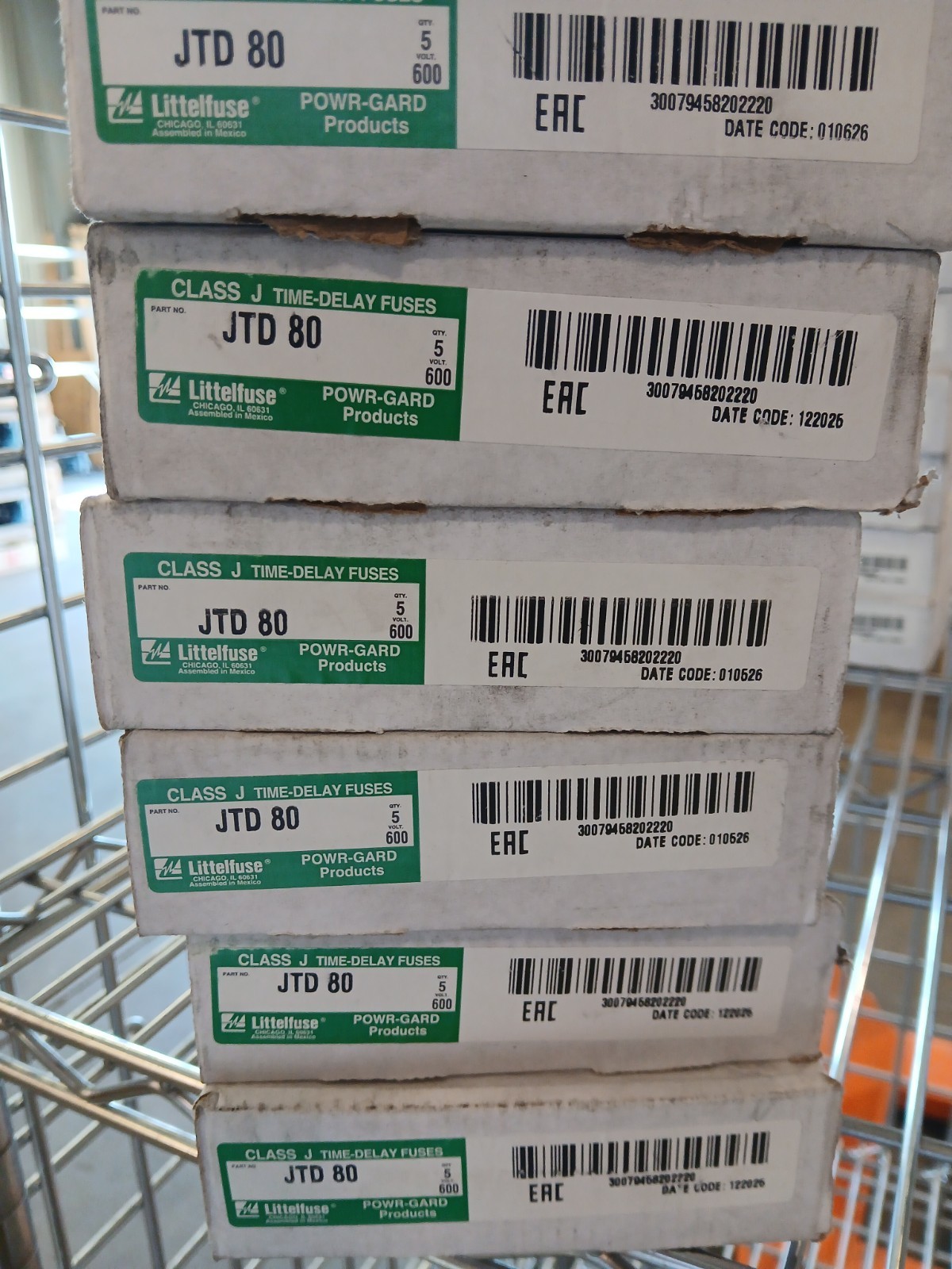Littelfuse JTD 80 Class J Fuses
