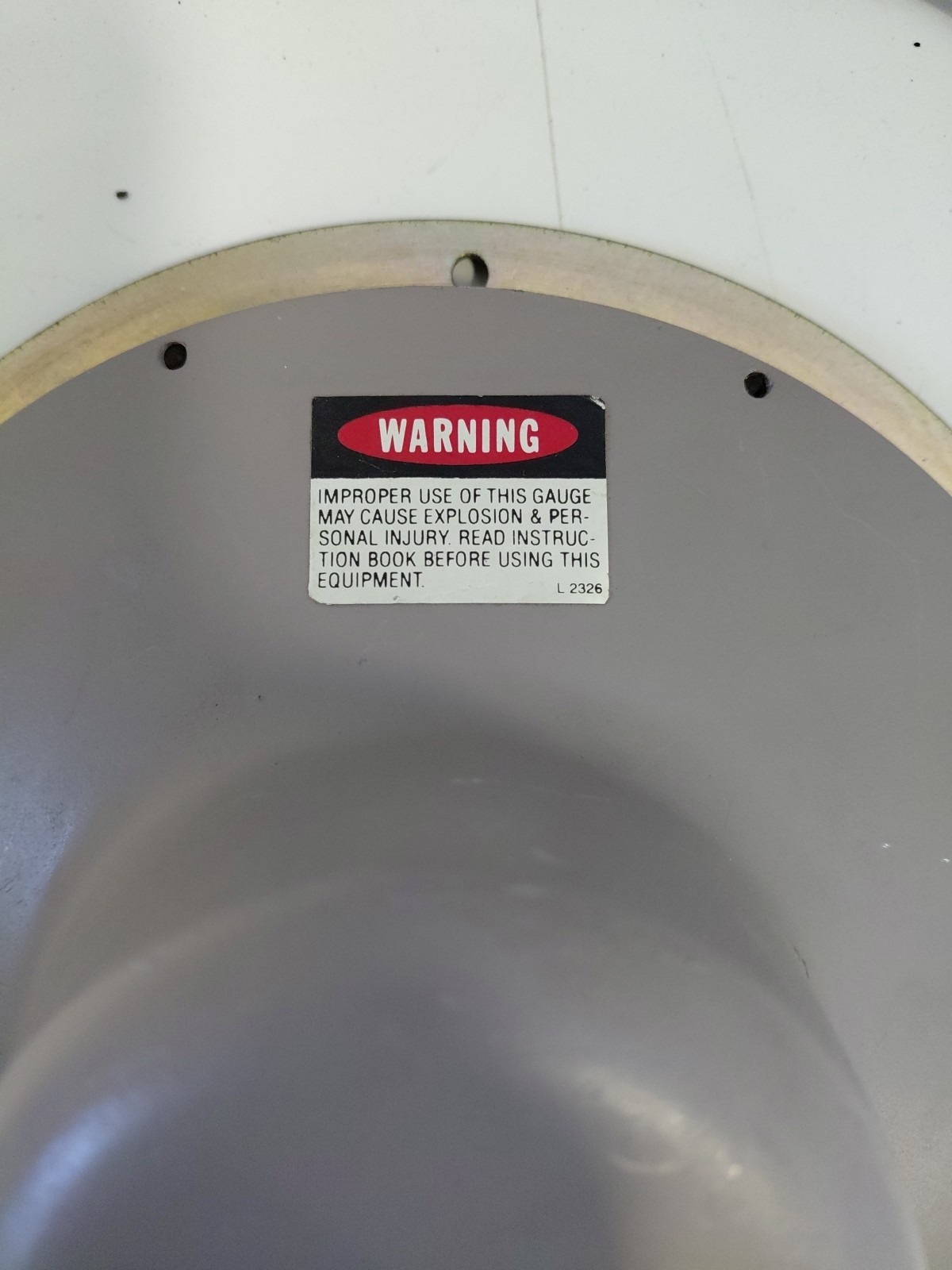 Absolute Pressure Millimeters Of Mercury Wallace & Tiernan PENNWALT Model FA…