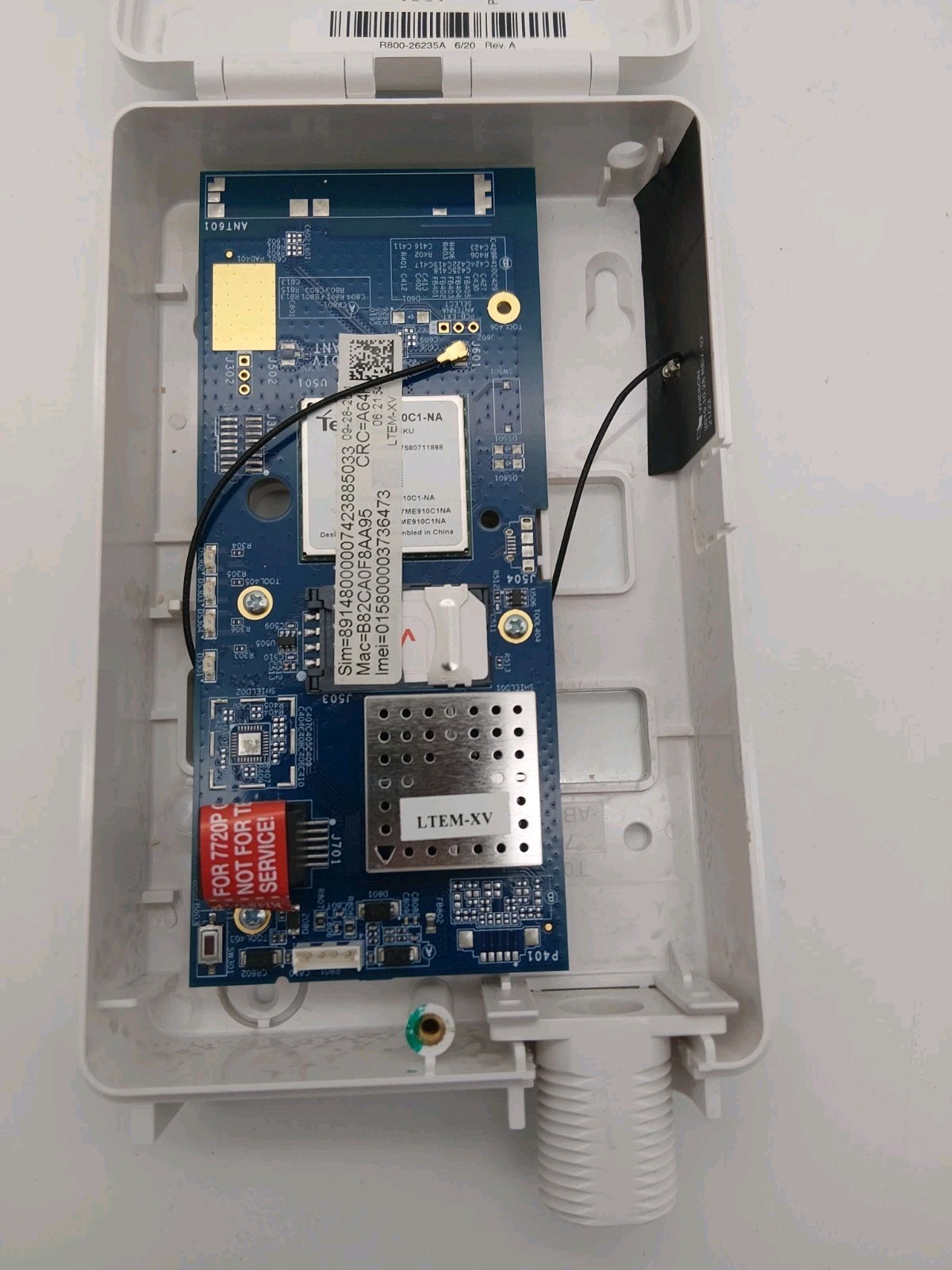 Honeywell Resideo LTEM-XV Alarm Communicator for Vista 20p Total Connect 2.0