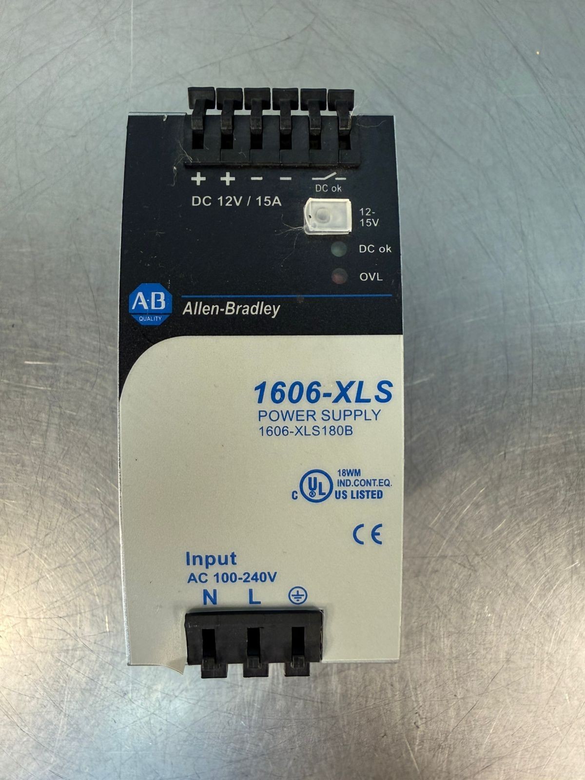 Allen Bradley 1606-XLS180B /A Power Supply 1606XLS (4.5.1)